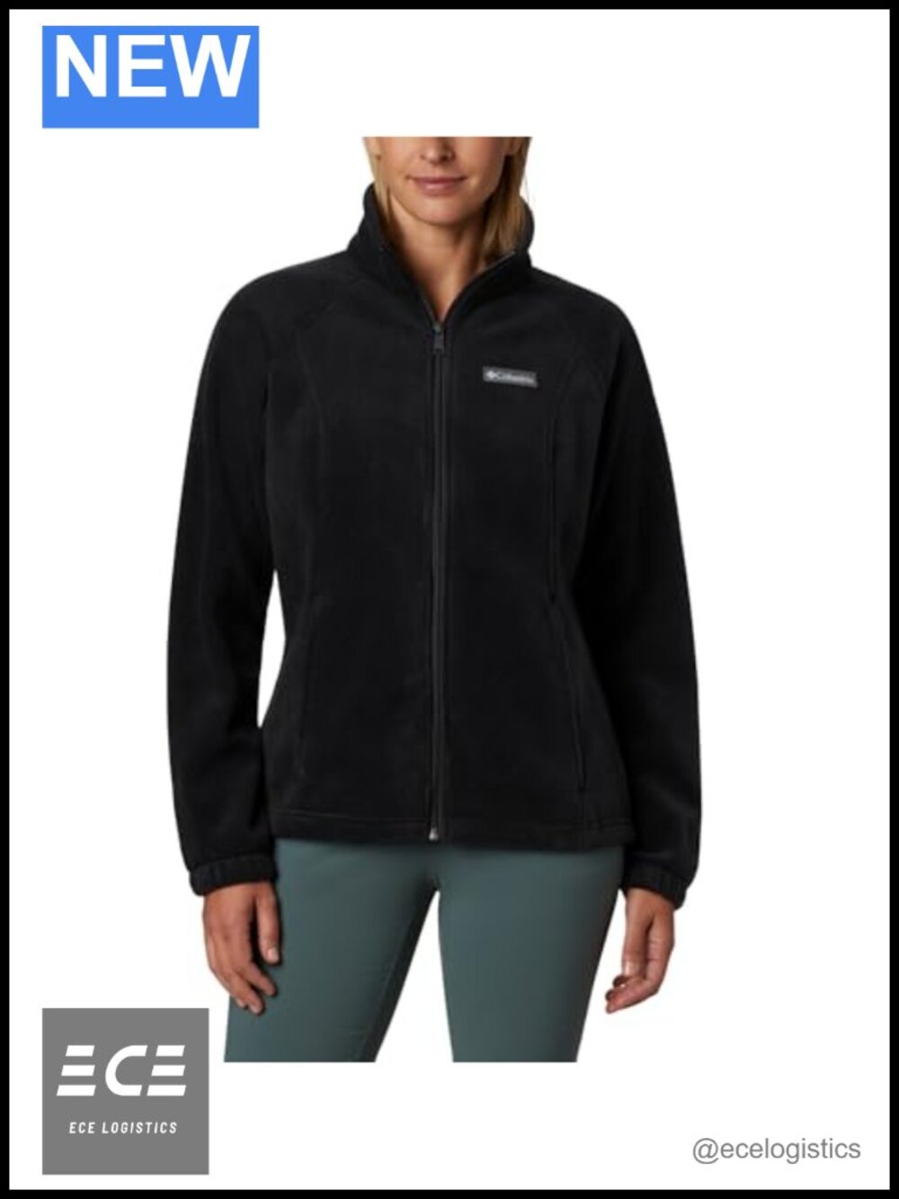 Columbia Benton Springs Full Zip Fleece Jacket Plus Size Classic Fit